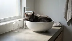 猫が浴槽で寝るのが好きな理由:5つの理由と3つの警告サイン